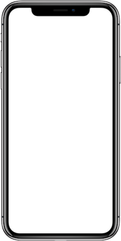 outline of iphone